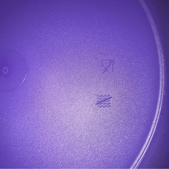 Tupperware Chip N' Dip Serving Bowl & Tray - Ice Blue Set Entertaining Football - Picture 9 of 12